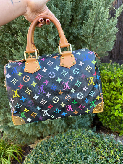 Louis Vuitton Speedy 30 – Multicolor Noir