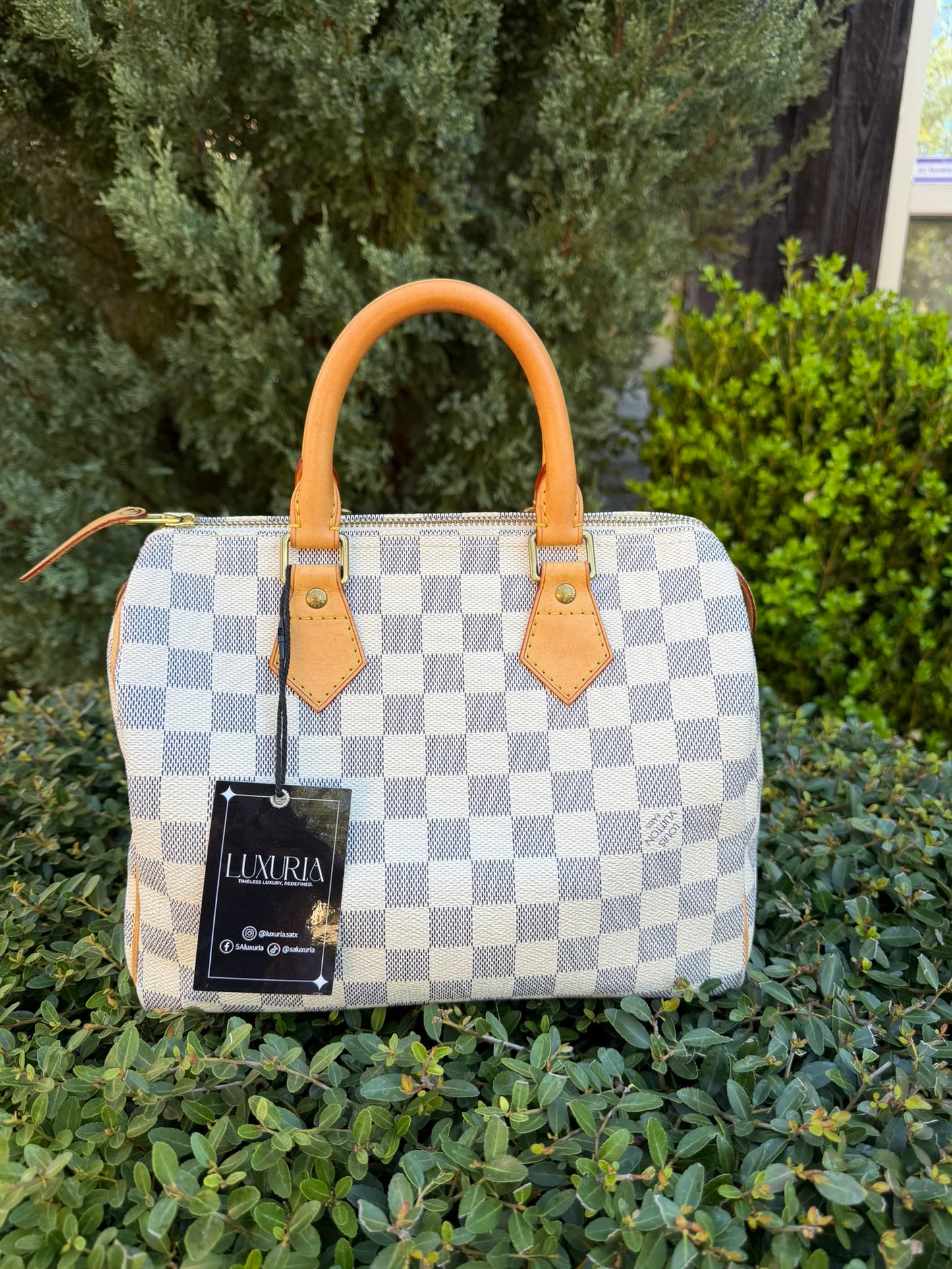 Louis Vuitton Speedy 25 – Damier Azur