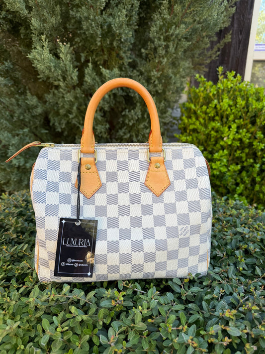 Louis Vuitton Speedy 25 – Damier Azur