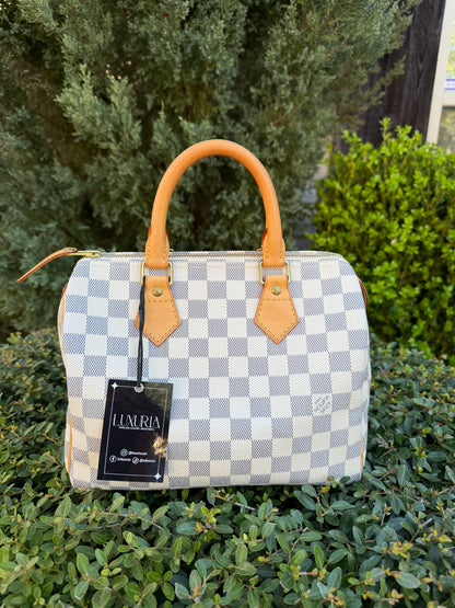 Louis Vuitton Speedy 25 – Damier Azur