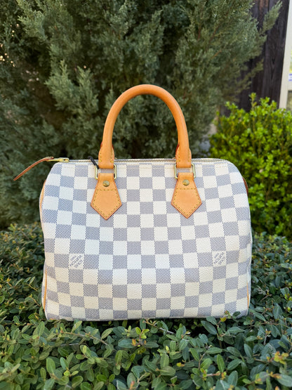 Louis Vuitton Speedy 25 – Damier Azur