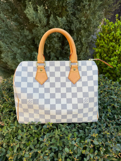 Louis Vuitton Speedy 25 – Damier Azur