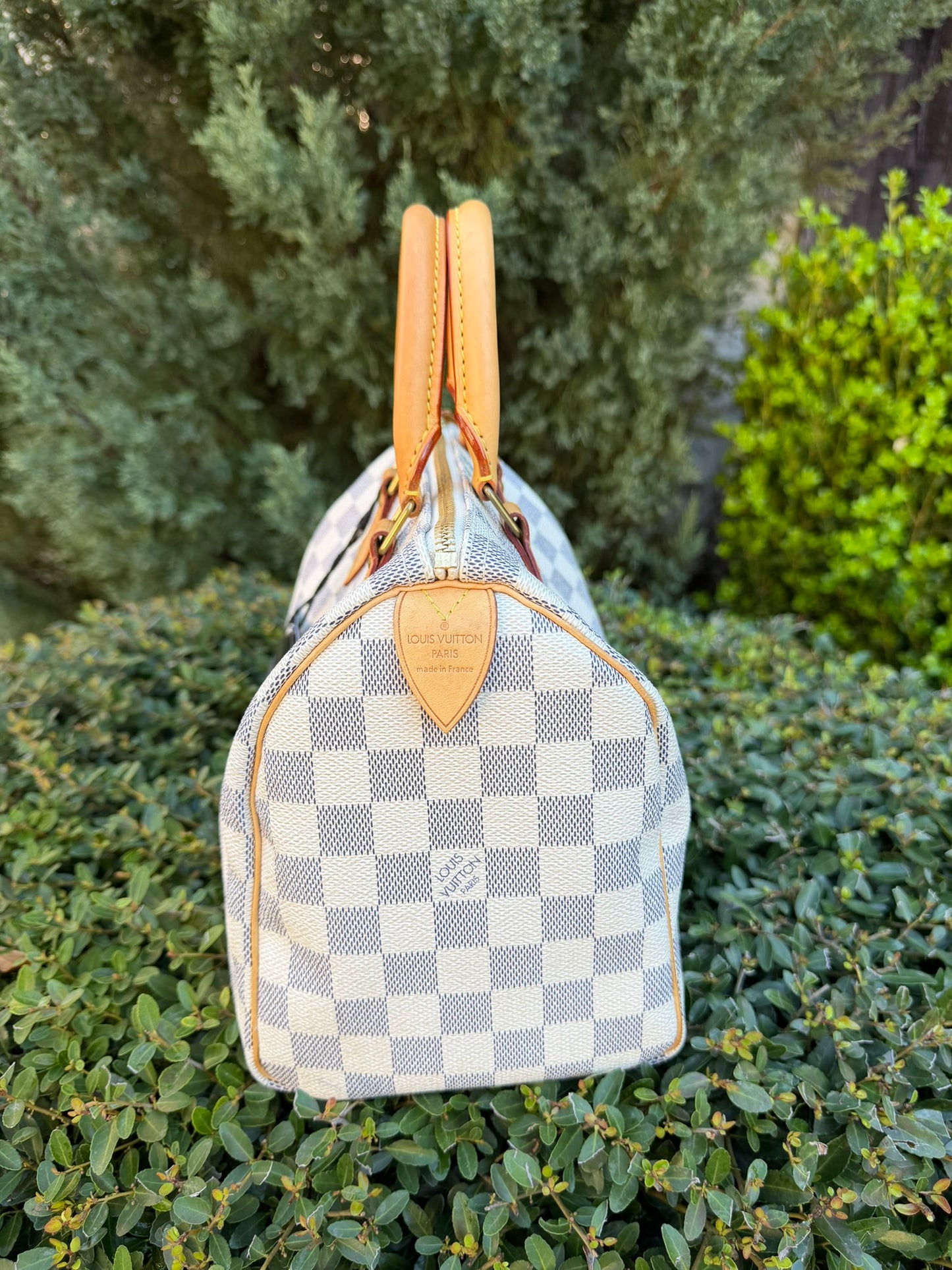 Louis Vuitton Speedy 25 – Damier Azur