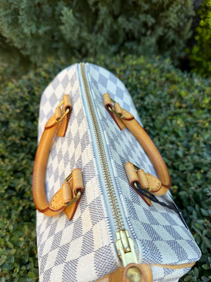 Louis Vuitton Speedy 25 – Damier Azur