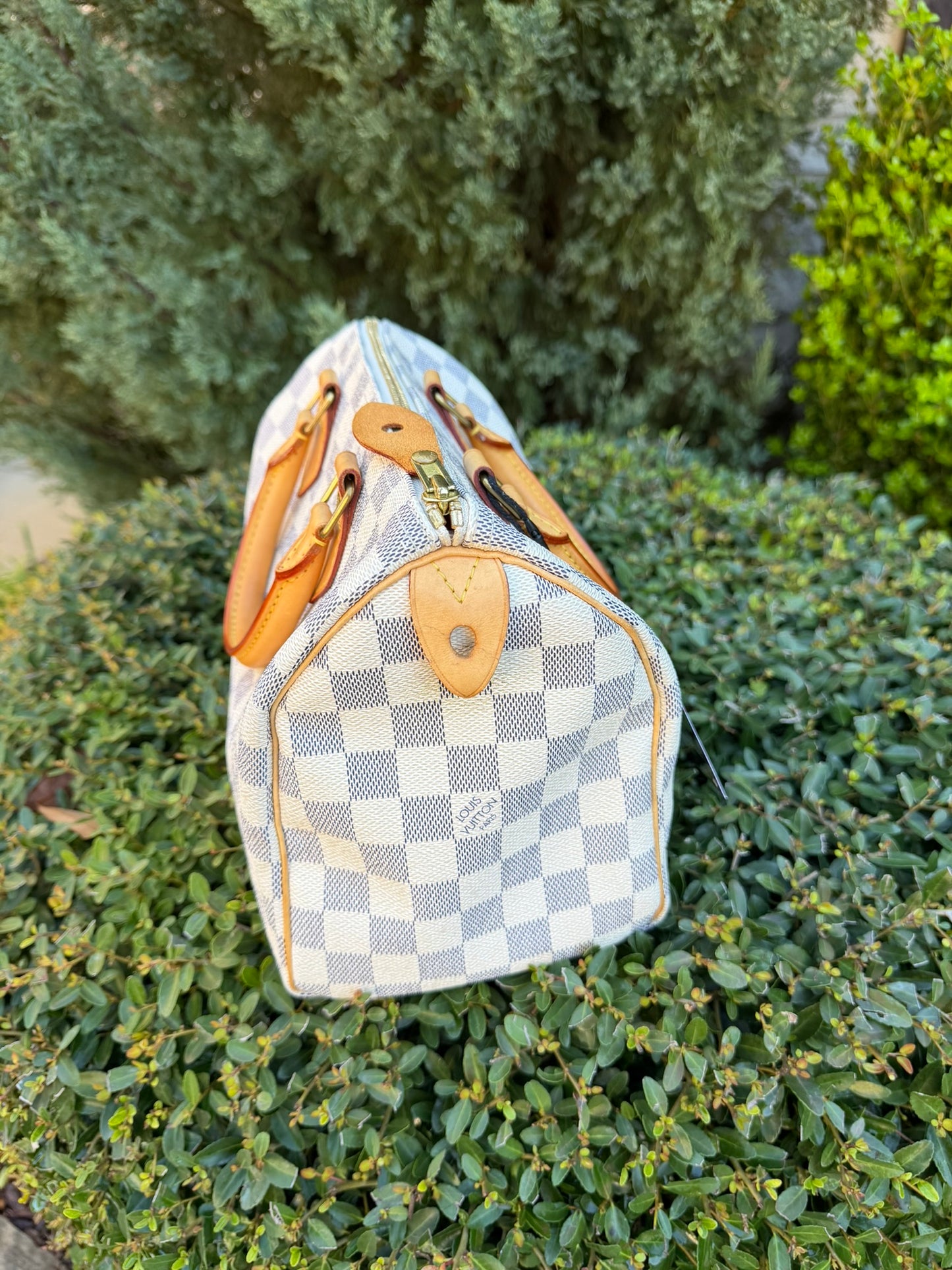 Louis Vuitton Speedy 25 – Damier Azur