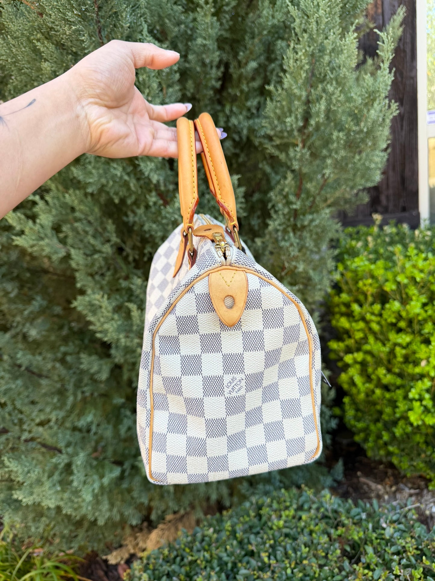 Louis Vuitton Speedy 25 – Damier Azur