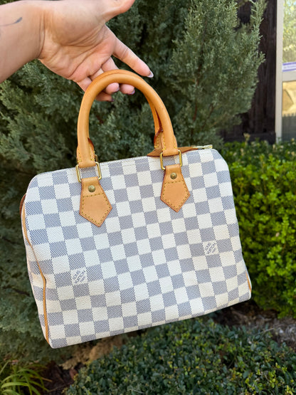 Louis Vuitton Speedy 25 – Damier Azur