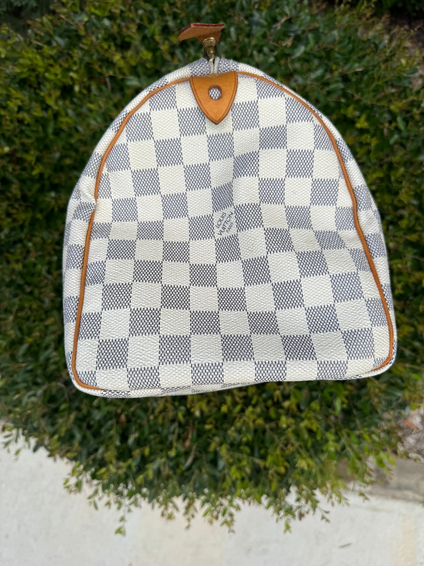 Louis Vuitton Speedy 30 in Damier Azur Canvas