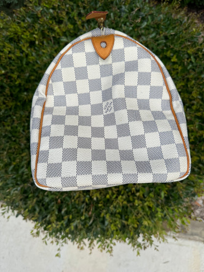 Louis Vuitton Speedy 30 in Damier Azur Canvas