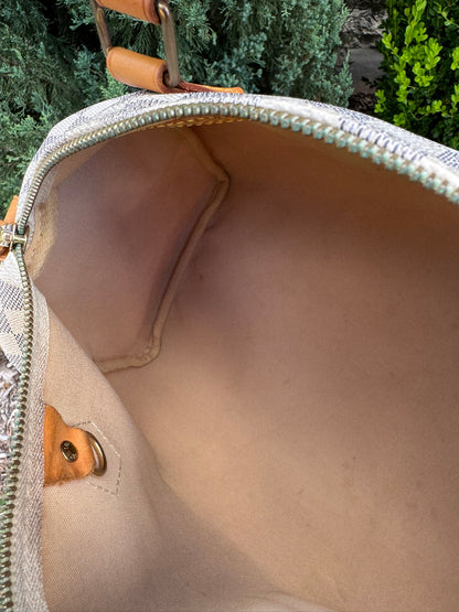 Louis Vuitton Speedy 30 in Damier Azur Canvas