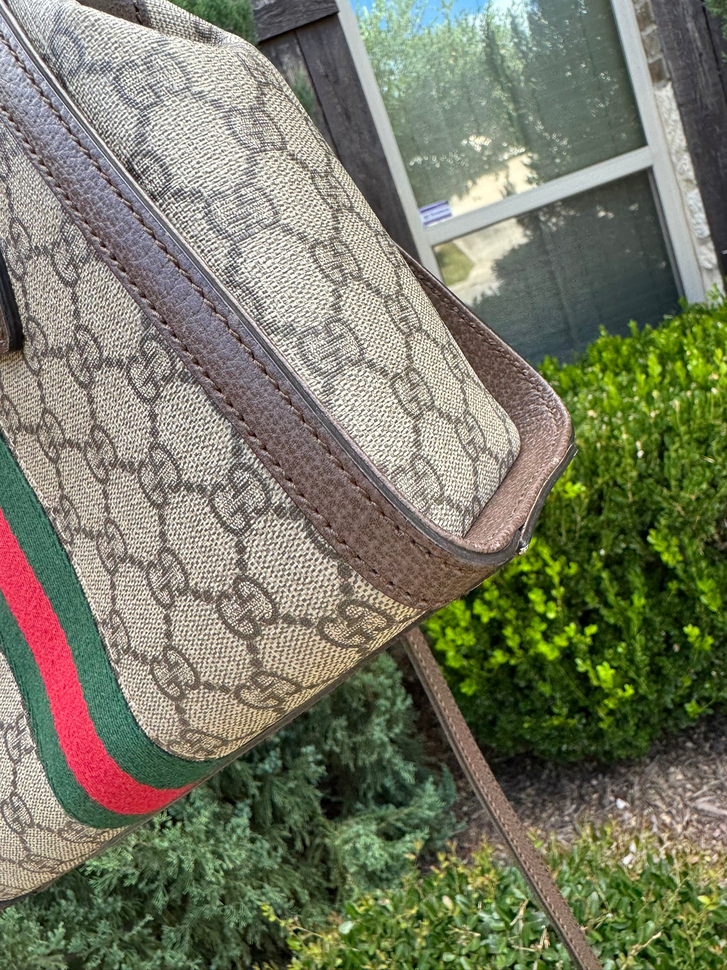 Gucci Ophidia Small Tote in GG Supreme Canvas