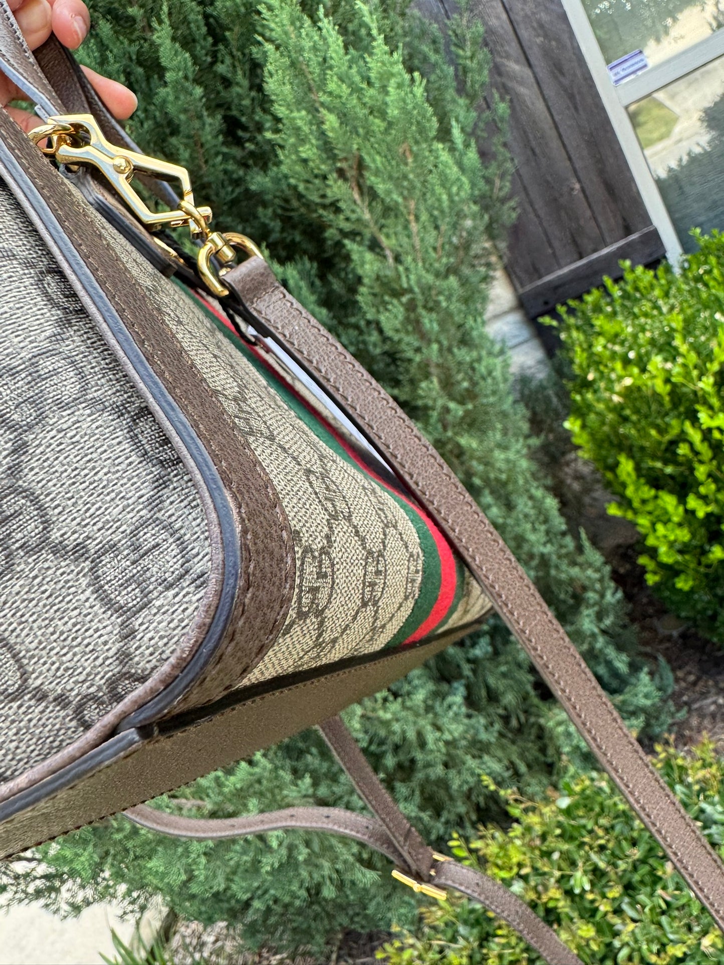 Gucci Ophidia Small Tote in GG Supreme Canvas