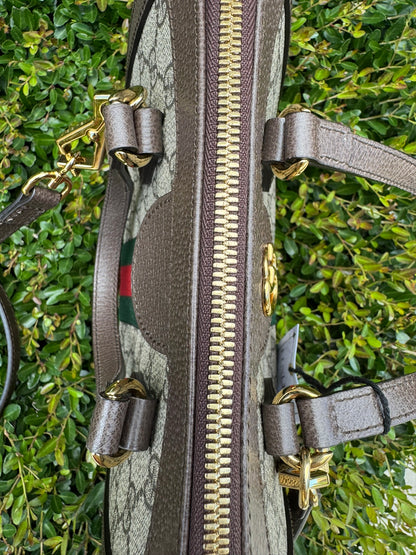 Gucci Ophidia Small Tote in GG Supreme Canvas