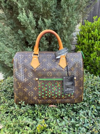 Louis Vuitton Speedy 30 – Perforated Green (Limited Edition)