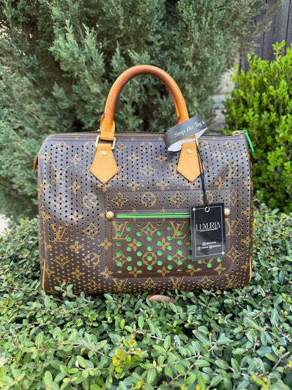 Louis Vuitton Speedy 30 – Perforated Green (Limited Edition)