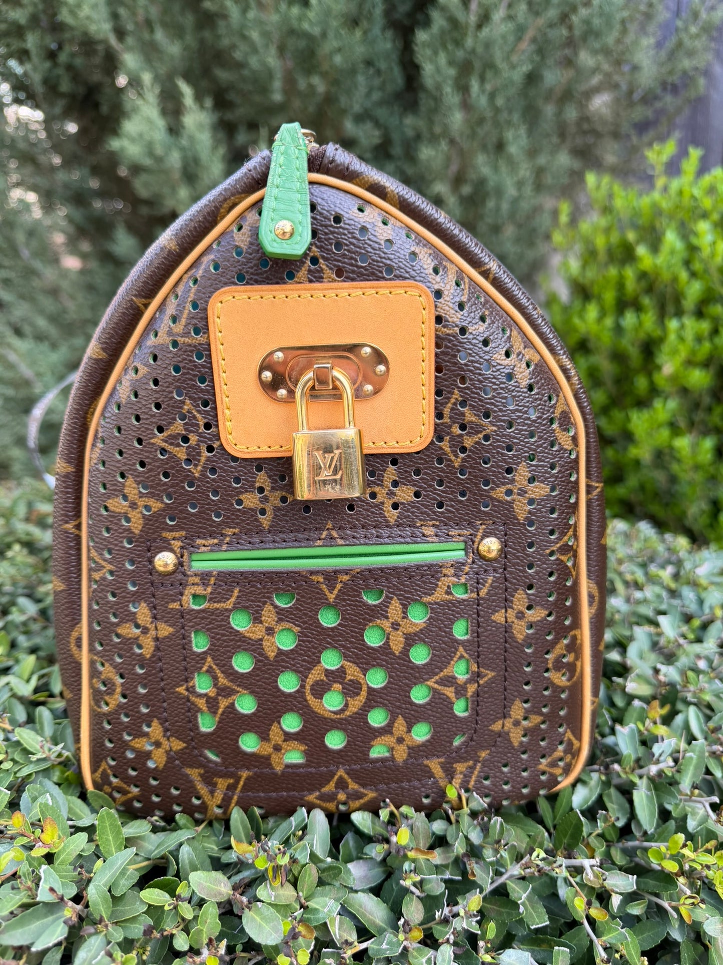 Louis Vuitton Speedy 30 – Perforated Green (Limited Edition)