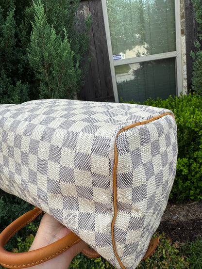 Louis Vuitton Speedy 25 Azur