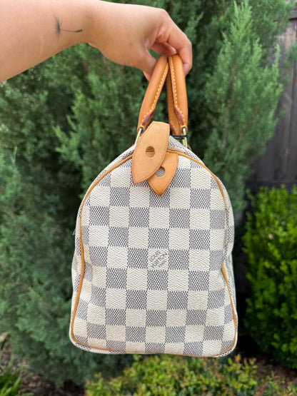 Louis Vuitton Speedy 25 Azur