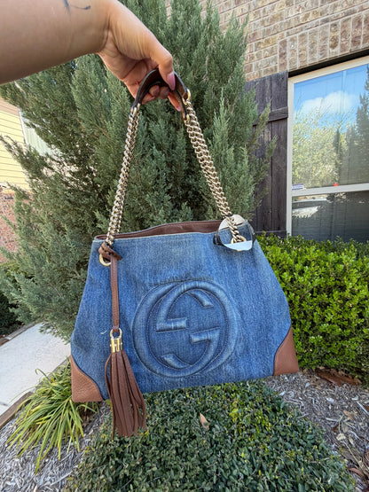 Gucci GG Denim Soho
