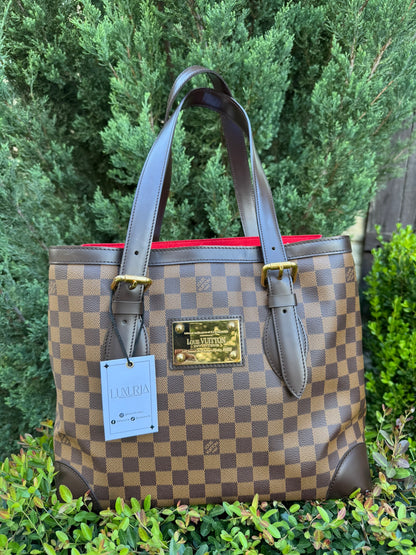 Louis Vuitton Hampstead MM in Damier Ebene Canvas