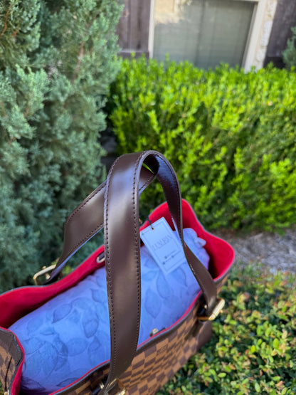 Louis Vuitton Hampstead MM in Damier Ebene Canvas