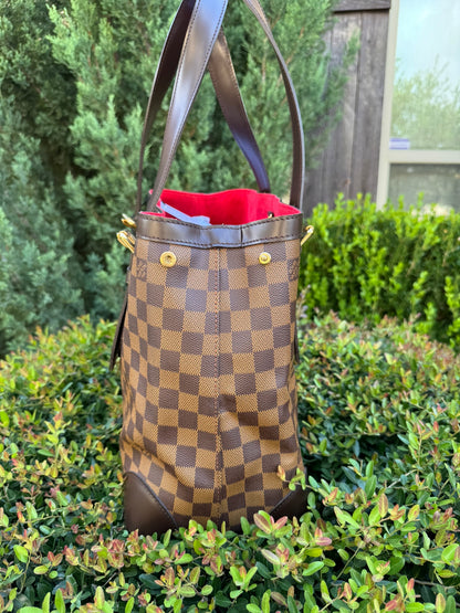 Louis Vuitton Hampstead MM in Damier Ebene Canvas