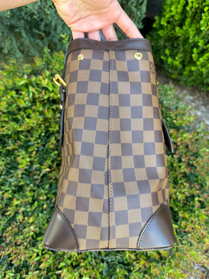 Louis Vuitton Hampstead MM in Damier Ebene Canvas
