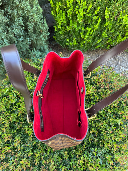 Louis Vuitton Hampstead MM in Damier Ebene Canvas