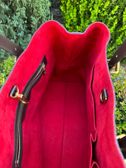 Louis Vuitton Hampstead MM in Damier Ebene Canvas