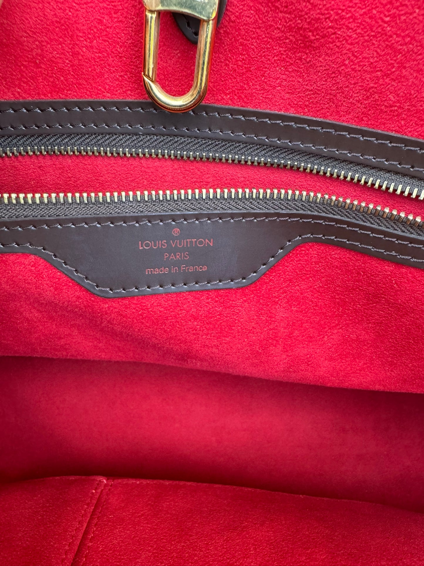 Louis Vuitton Hampstead MM in Damier Ebene Canvas