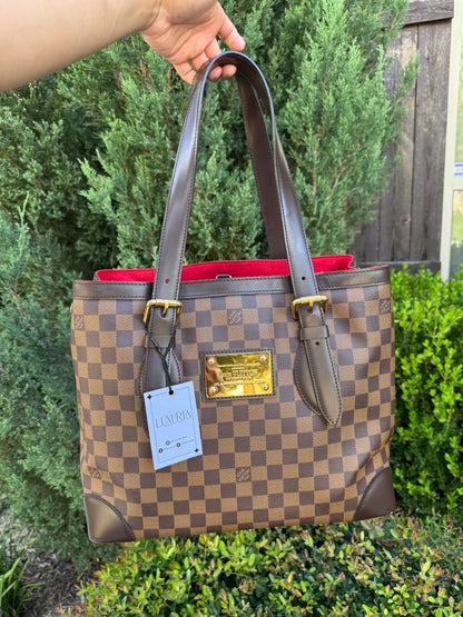 Louis Vuitton Hampstead MM in Damier Ebene Canvas