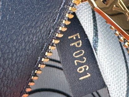 Louis Vuitton OnTheGo MM in Blue Raffia Canvas