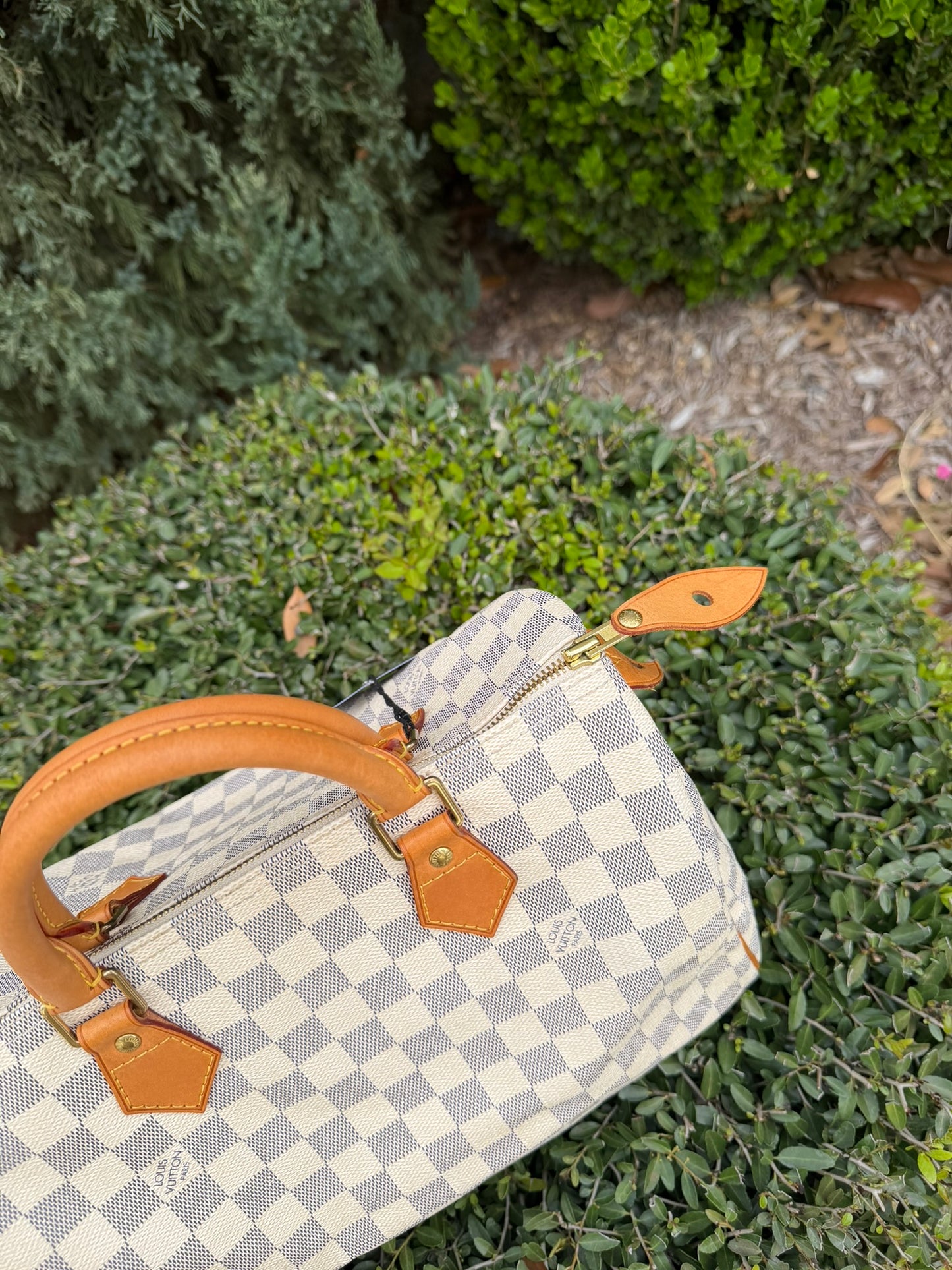 Louis Vuitton Speedy 30 in Damier Azur