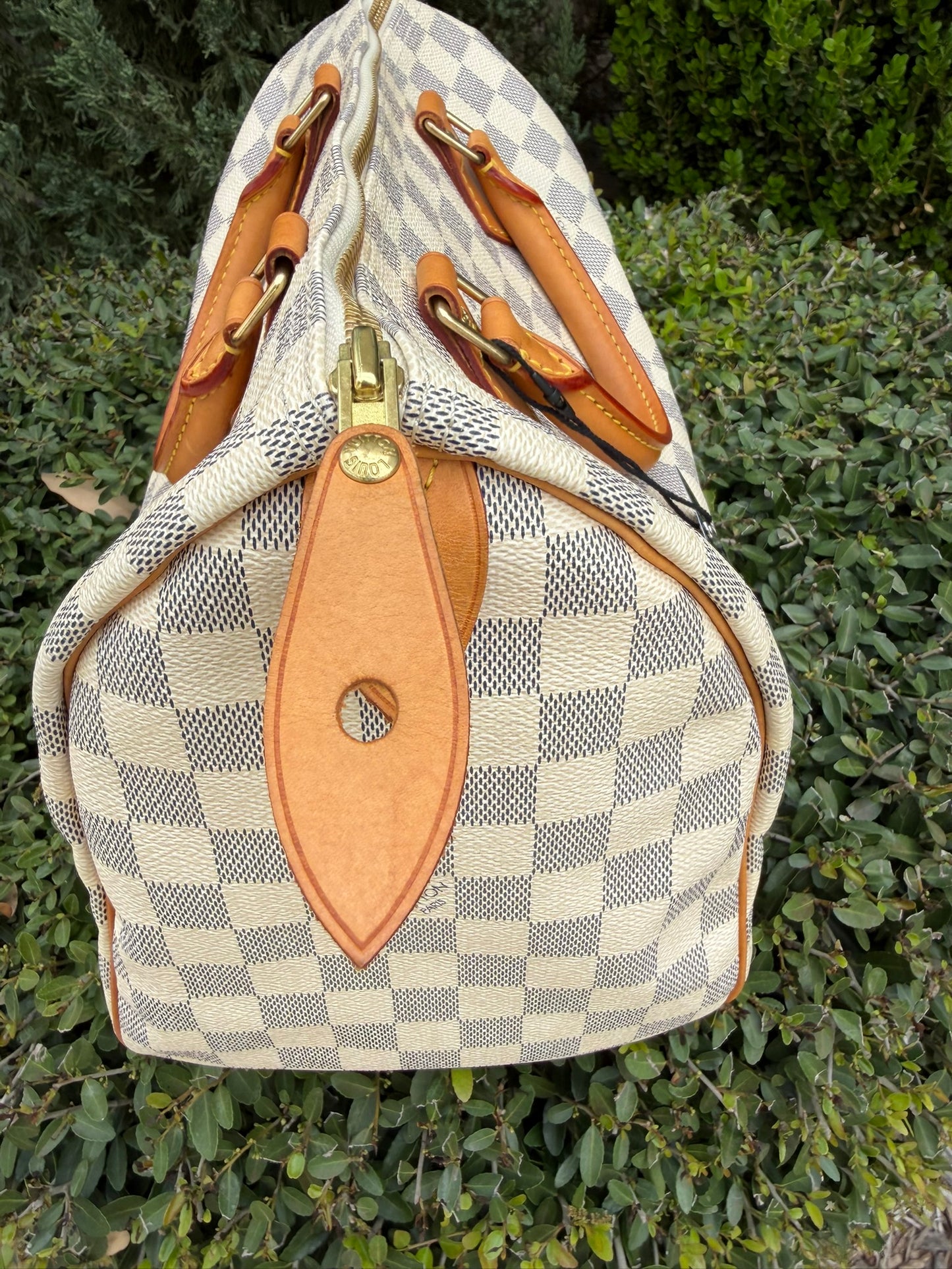 Louis Vuitton Speedy 30 in Damier Azur