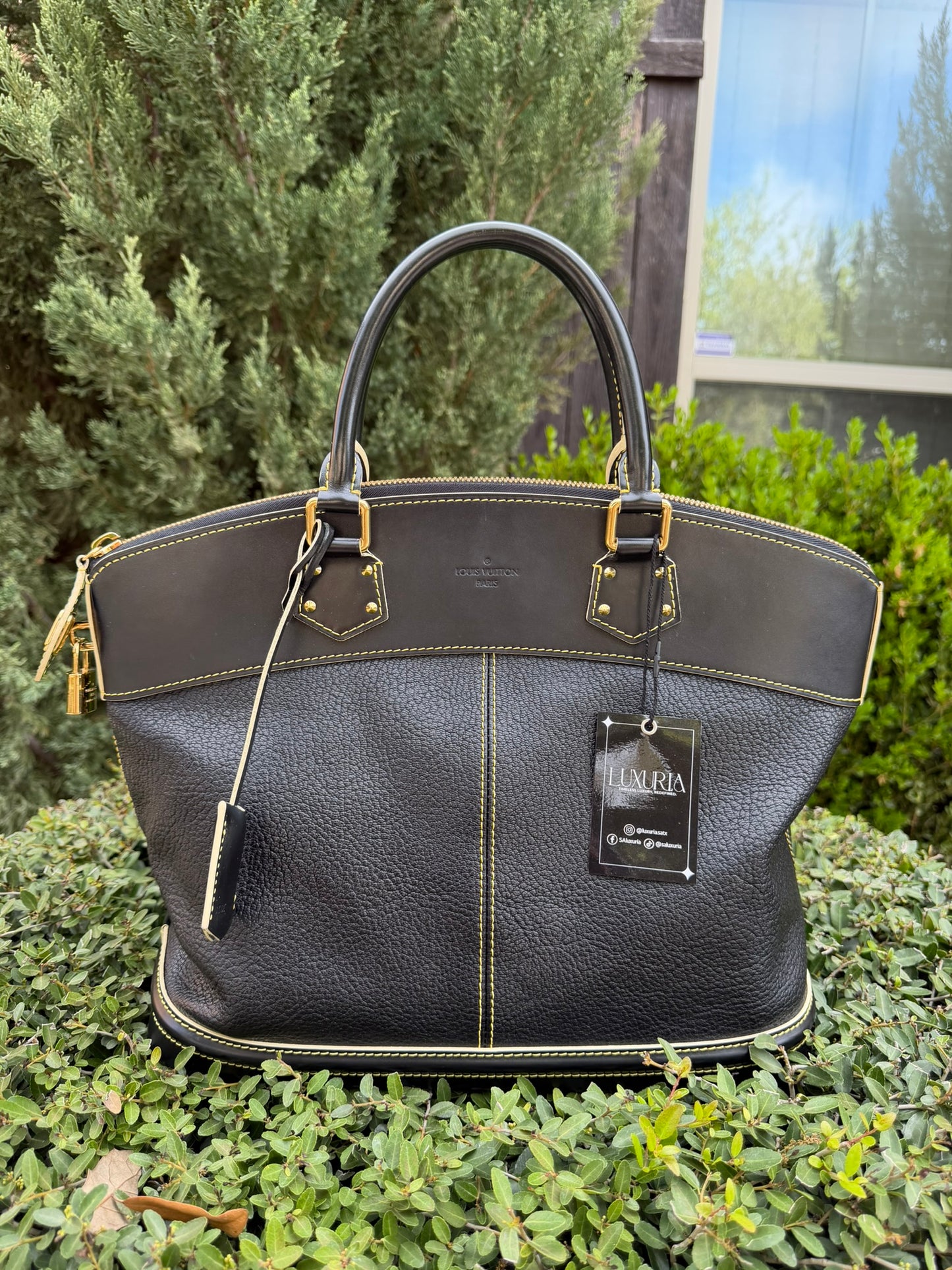 Louis Vuitton Suhali Lockit Tote – Leather