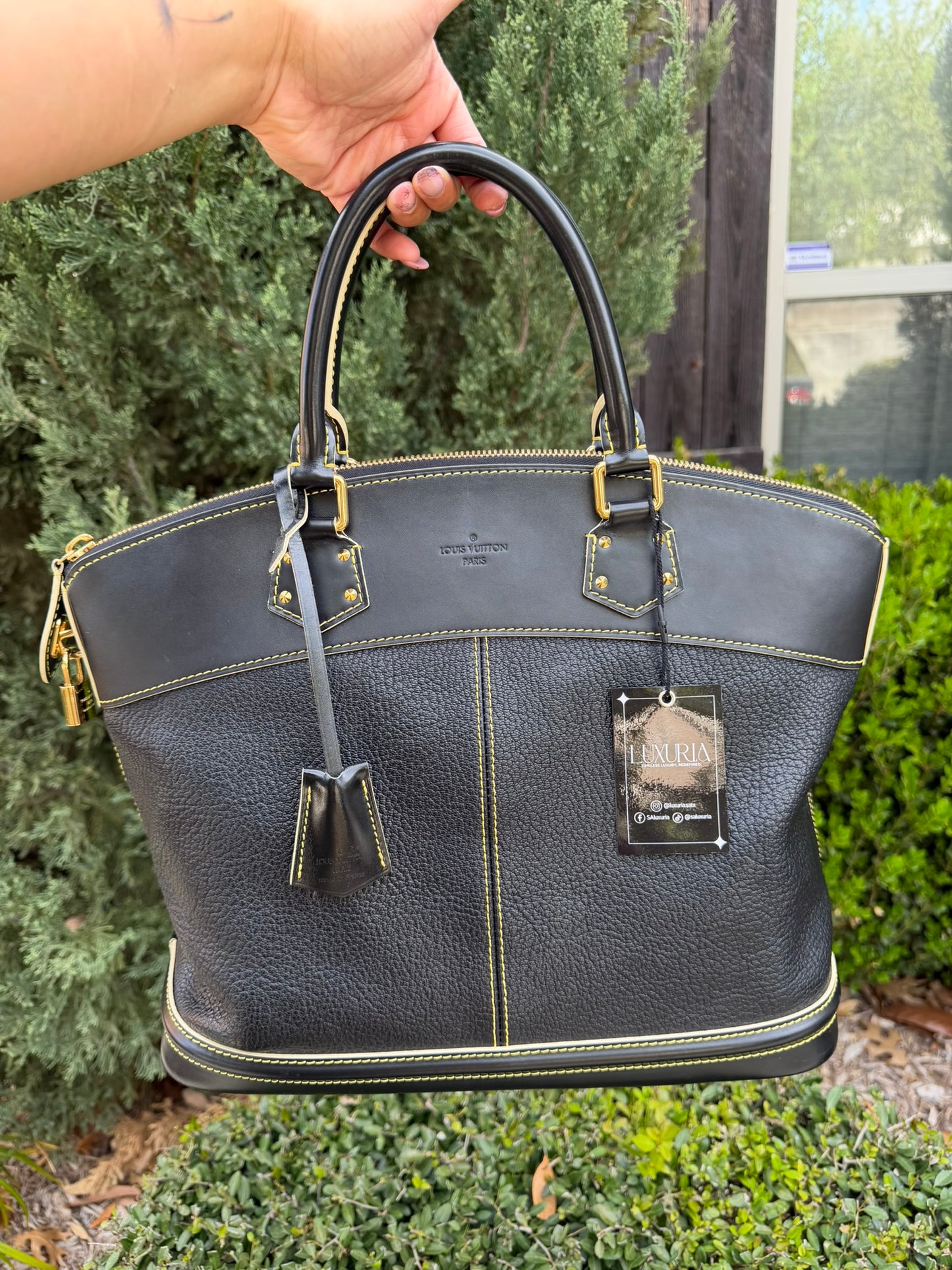 Louis Vuitton Suhali Lockit Tote – Leather