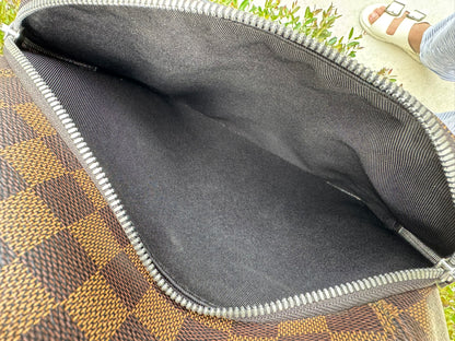 Louis Vuitton Jake Backpack in Damier Ebene Canvas