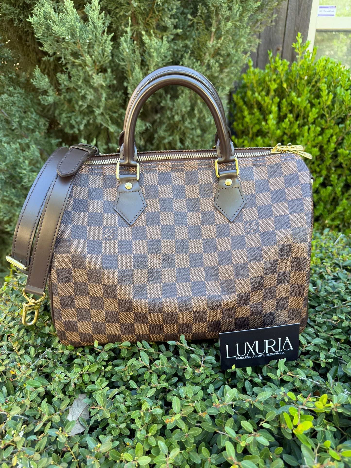 Louis Vuitton Speedy Bandoulière 30 – Damier Ebene
