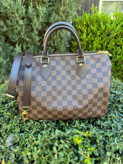 Louis Vuitton Speedy Bandoulière 30 – Damier Ebene
