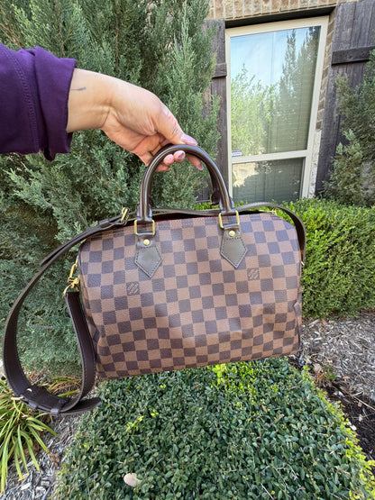 Louis Vuitton Speedy Bandoulière 30 – Damier Ebene