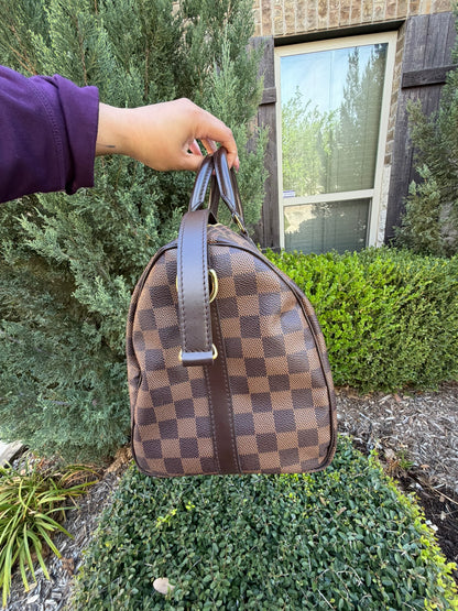 Louis Vuitton Speedy Bandoulière 30 – Damier Ebene