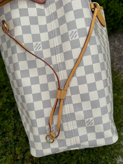 Louis Vuitton Neverfull GM in Damier Azur Canvas