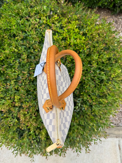 Louis Vuitton Saleya MM in Damier Azur Canvas