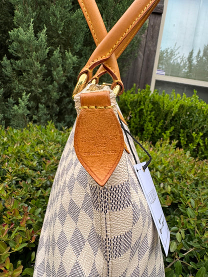 Louis Vuitton Saleya MM in Damier Azur Canvas