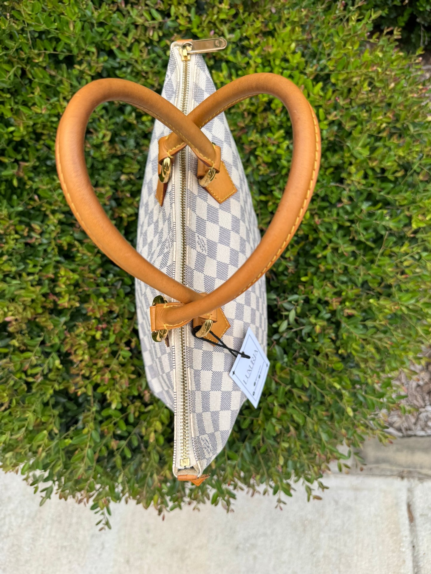 Louis Vuitton Saleya MM in Damier Azur Canvas