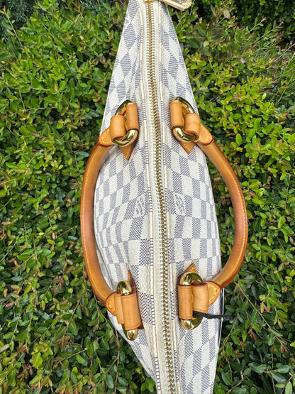 Louis Vuitton Saleya MM in Damier Azur Canvas