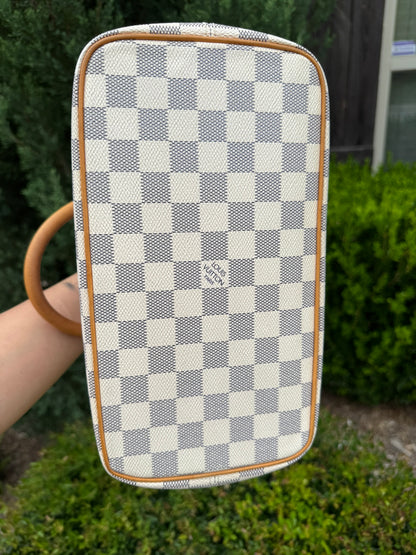 Louis Vuitton Saleya MM in Damier Azur Canvas
