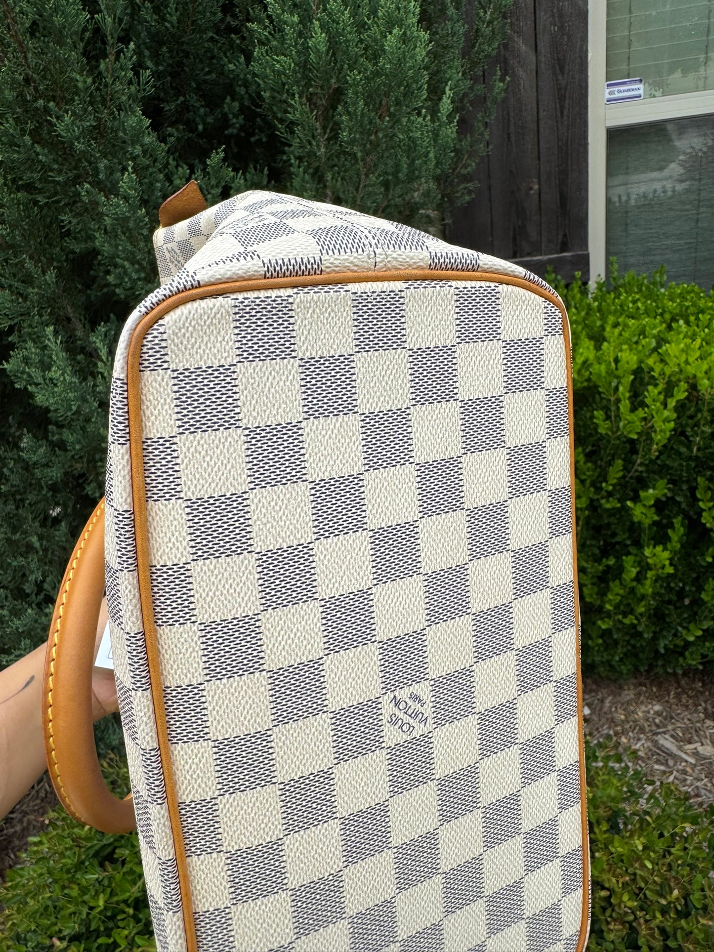 Louis Vuitton Saleya MM in Damier Azur Canvas