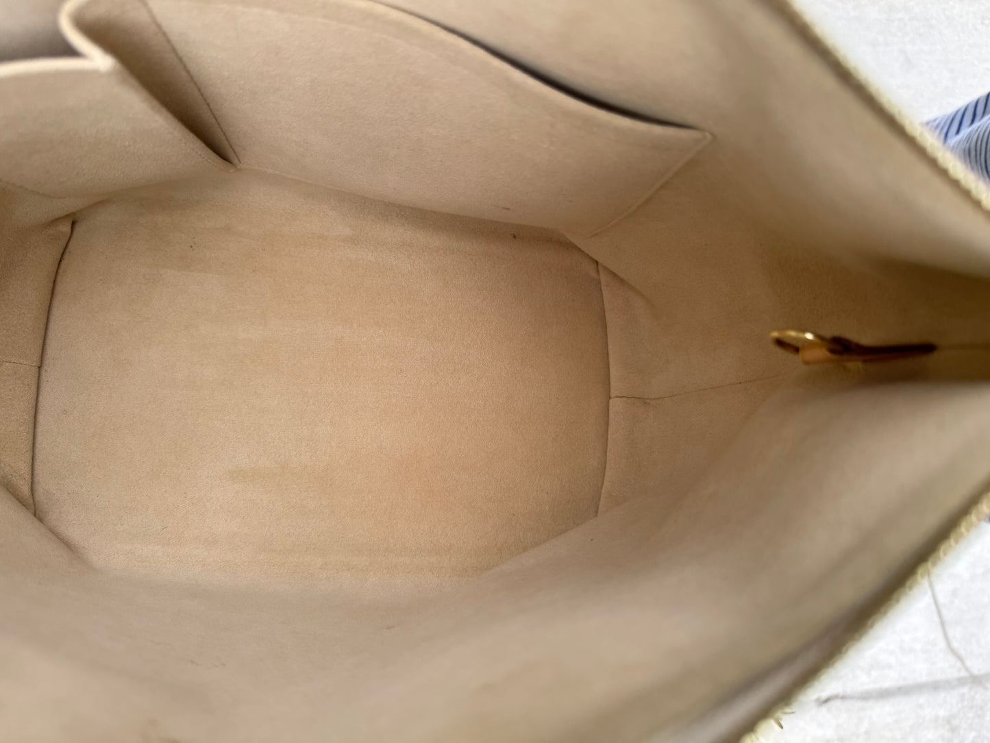 Louis Vuitton Saleya MM in Damier Azur Canvas