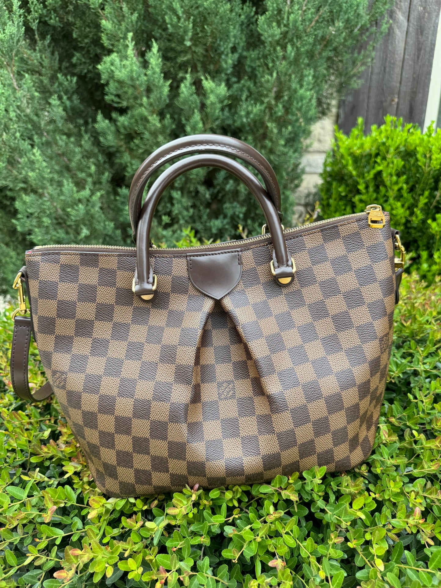 Louis Vuitton Siena MM in Damier Ebene Canvas